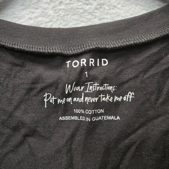 NEW Torrid Girls Can Do Anything Tee Size 1X - Picture 2 of 5